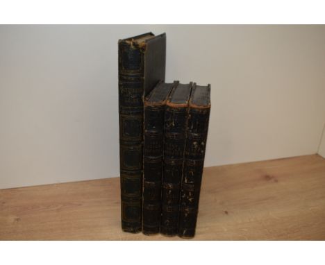 Antiquarian. James, G. P. R. - The King's Highway. A Novel. London: Longman, 1840. In three volumes. Contemporary half leathe