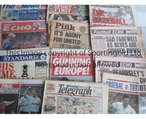 ARSENAL     Thirteen full newspapers from 1979-2004 including Cup Finals and Semi-Finals and the last League match at the Bas