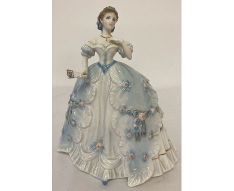A limited edition Royal Worcester "The First Quadrille" figurine for Compton &amp; Woodhouse, Ltd. 1992.  Sculpted by N. Stev