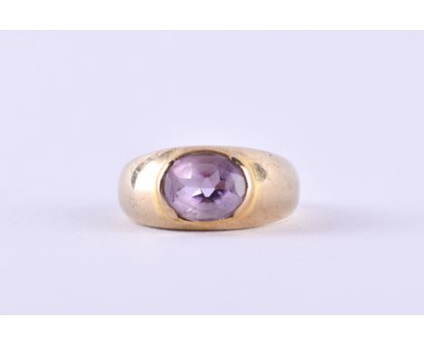 Amethyst RingGG 333/000, RG ca. 58, Gesamtgewicht ca. 5 g
