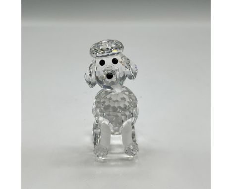 Clear crystal part of the Pet's Corner theme group and is made with frosted tongue, feet, and tail with jet crystal button ey