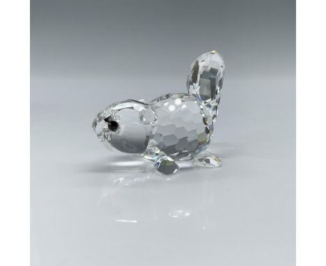 This crystal Beaver is made from clear crystal, has black eyes with frosted teeth and belongs to the Endangered species group