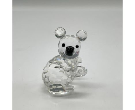 Part of the Endangered Species group this adorable mini is created from faceted crystal with black crystal eyes and nose. Swa