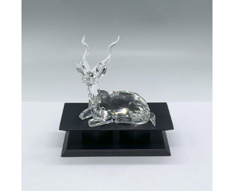 Available only during 1994 to SCS members, this Kudu features a faceted clear crystal body with frosted antlers and black eye