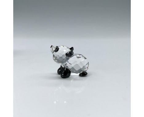 This Swarovski crystal baby panda part of the Rare Encounters theme group. To stop the black crystal being viewed through the