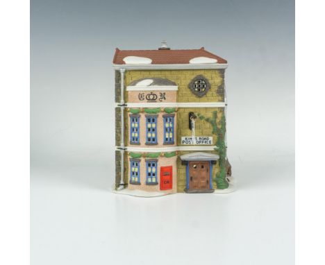 Part of the Dickens' Village Series. Hand-painted porcelain figure modeled as the King's Road Post Office decorated for Chris