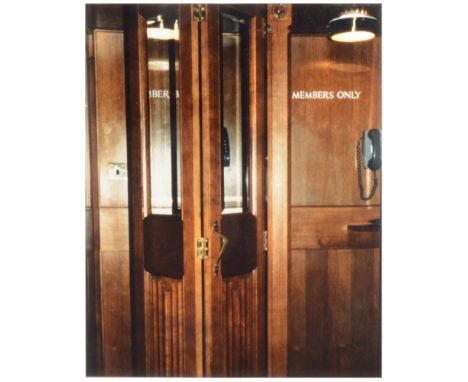 Louise and Jane Wilson, Members Telephones, Parliament, C-print photograph, signed and numbered on verso 87/270, 38cm x 28cm.