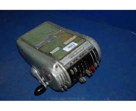 A British Rail Omniprinter Ticket Machine.