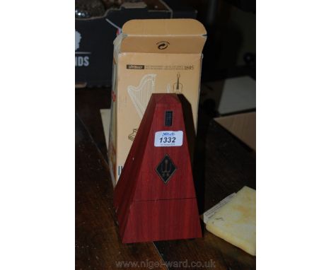 A boxed Wittner Metronome.