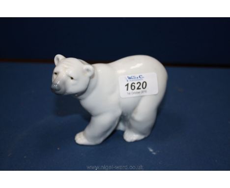 A Lladro Polar Bear.