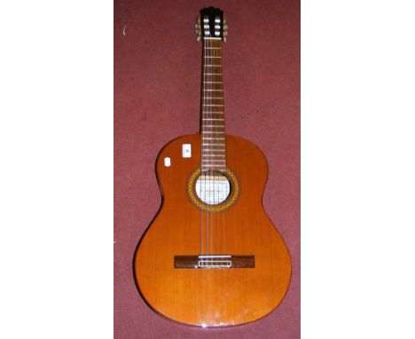 A six string Spanish classical guitar by R Moreno No.M540
