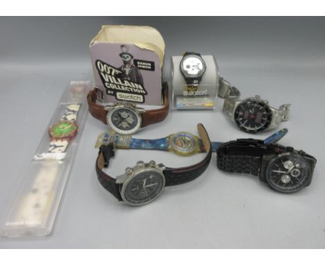 Rotary Chronospeed stainless steel quartz chronograph wristwatch with date, signed black dial, three subsidiary dials, chrono