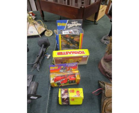 4 vintage boxed toys - 2 Corgi, 2 Dinky
