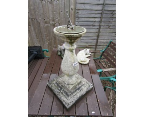 Stone sundial
