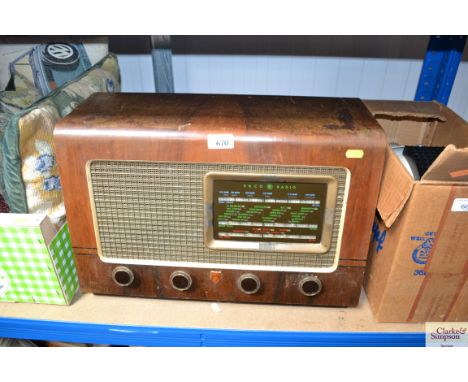 An Echo radio - sold as collector's item 