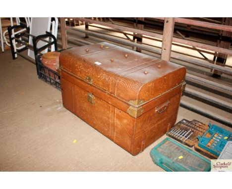 A tin trunk AF