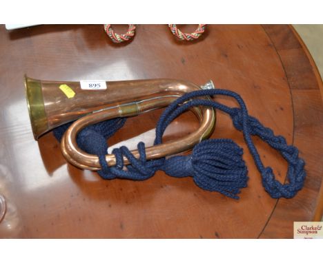 A French brass and copper bugle