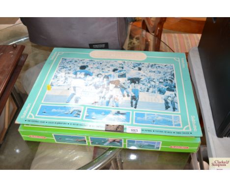 A boxed Subbuteo table football game