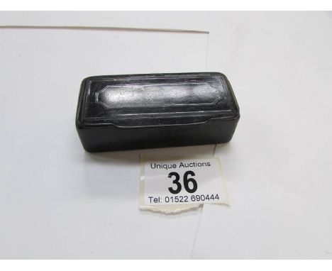 A Victorian snuff box