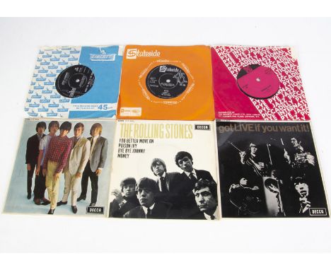 Sixties EPs / 7" Singles, seven EPs and approximately forty singles of mainly Sixties artists including all three Original Ro