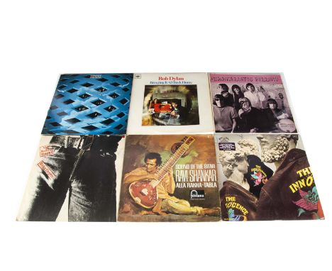 Sixties LPs, approximately seventy-five albums of mainly Sixties artists including The Rolling Stones, Beatles, Cream, The Wh