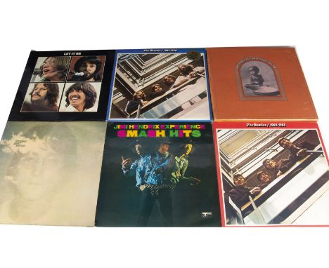 Sixties LPs / Box Set, eleven albums and a Box set of mainly Sixties artists comprising George Harrison - Concert For Banglad