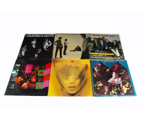 Sixties LPs, approximately forty-five albums of mainly Sixties artists including The Byrds, Spencer Davis Group, Manfred Mann