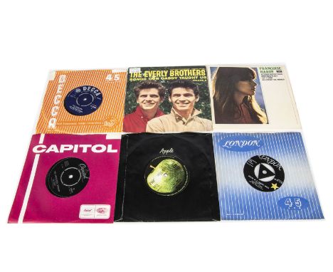 Sixties 7" Singles / EPs, approximately four hundred singles and EPs, mainly by Sixties artists including The Beatles, Rollin