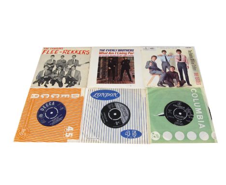 Sixties EPs / 7" Singles, thirteen EPs and approximately one hundred singles of mainly Sixties artists including The Beatles,