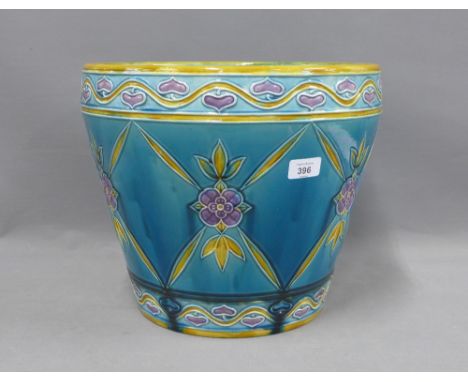 Mintons Secessionist cache pot planter, 31 x 37cm (a/f) 