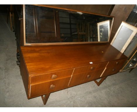 retro mirror back dressing table