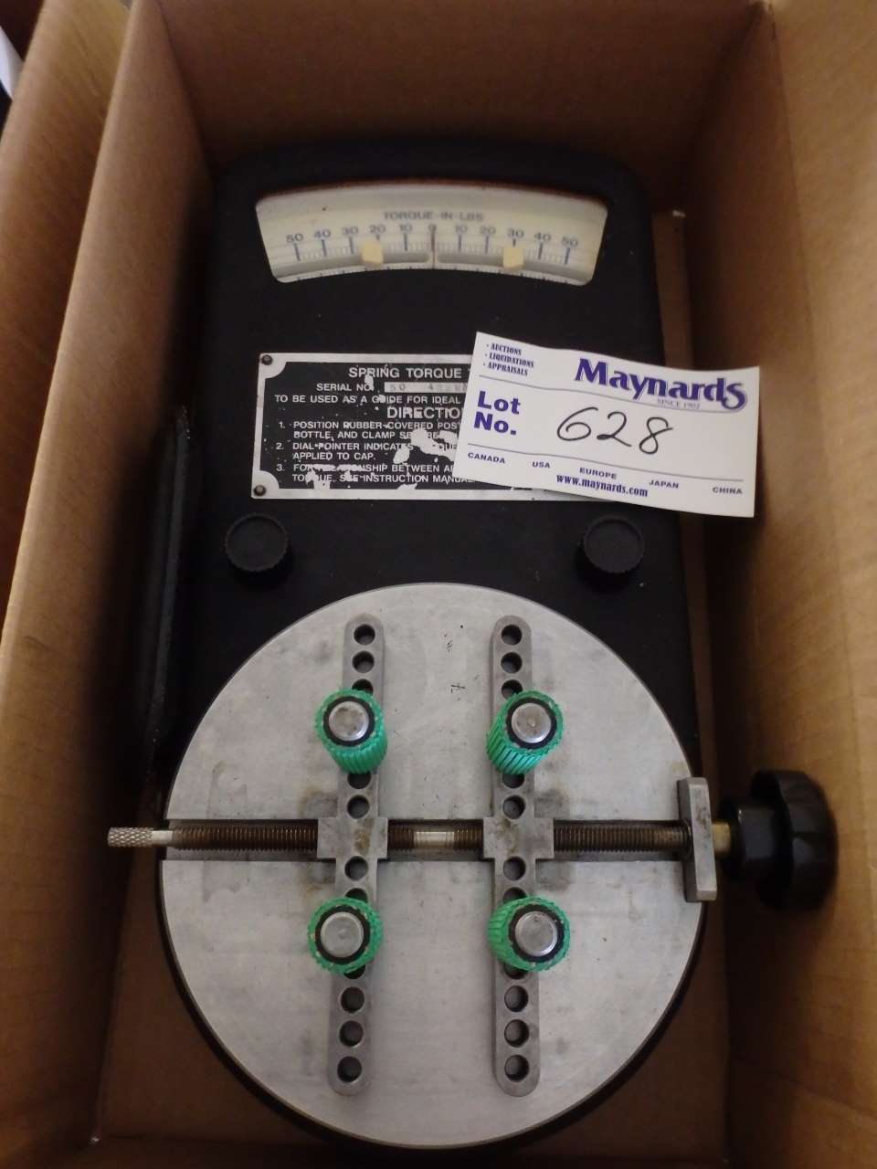 SecurePak Spring Torque Tester