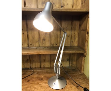 SILVER ANGLEPOISE DESK LAMP