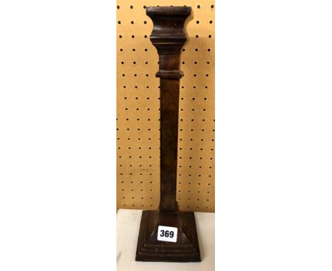 METAL PATINATED CANDLESTICK