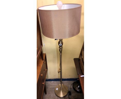 POLISHED CHROME LAMP STANDARD