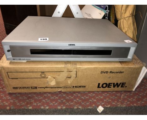 LOEWE DVD RECORDER UNBOXED AND ONE BOXED 