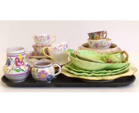 Shelley part tea service, Carlton ware, Poole, Chintz, Royal Doulton series ware Condition report: see terms and conditions