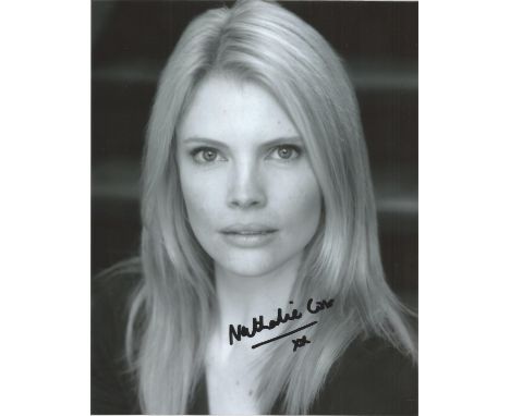 Nathalie Cox British Actress And Model 10x8 Signed Colour Photo. Good condition. All autographs come with a Certificate of Au