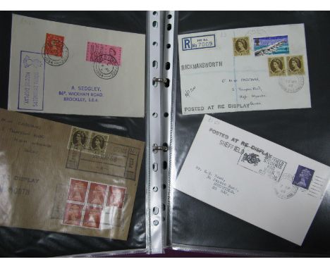 Over Seventy Five Cards and GB Covers Related to Military Events. include First British Megatron Trial 1957, most have nice f