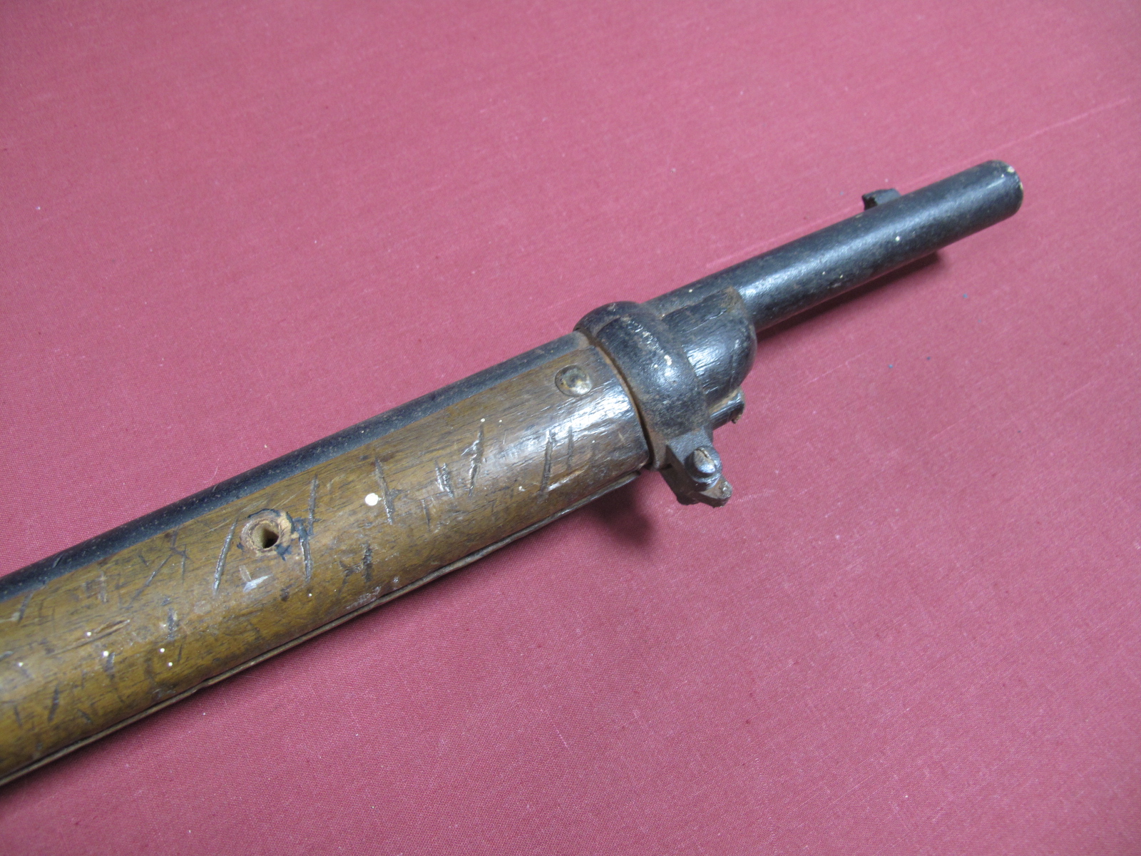 A Late XIX Century Martini Henry 450 577 Obsolete Calibre Rifle 