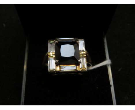 Silver dress ring