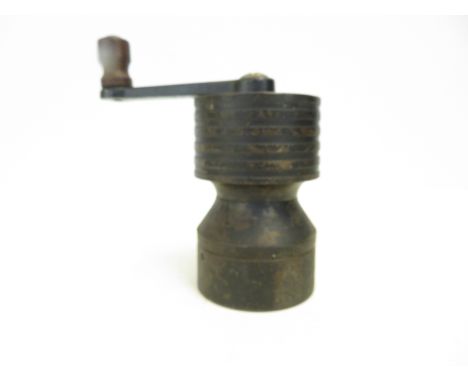 Vintage cast iron coffee grinder by spong