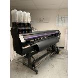 Mimaki CJV300-130 54" 4-Color Wide Format Printer/Cutter, S/N T4HAB097, 2014