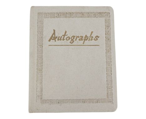 [ Autograph / The Beatles / Rolling Stones ] A 1960s autograph album containing amongst others autograph signatures of The Be