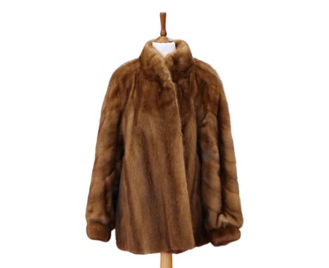 A vintage fur coat by Bany Whitby, 54 x 75 cm 