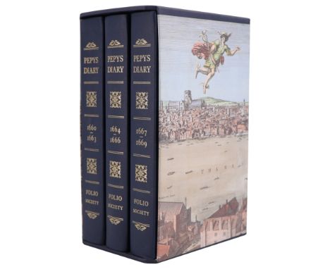 [Folio Society] "Pepys' Diary",  3 vols in slip case