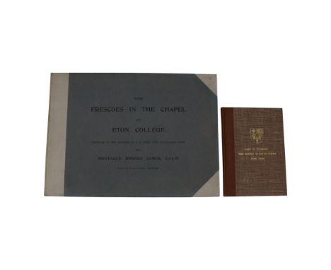 Montague Rhodes James, "The Frescoes in The Chapel at Eton College", limited edition, London, Spottiswoode &amp; Co. Ltd, 190