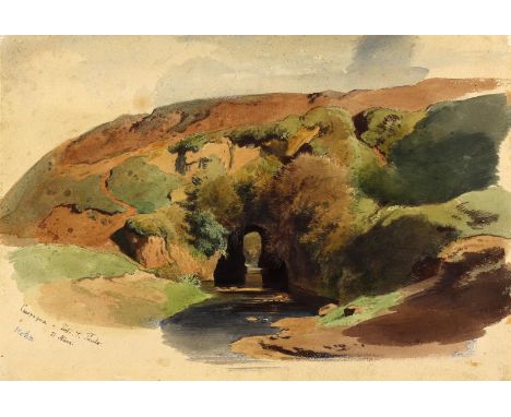 Sammlung: von 3 Landschaften u. Markts u. Bettelszenen. vesch. Techniken. 11,5 x 17,5 cm - 22,2 x 32,2 cm.  ╔Darunter:Lazar, 