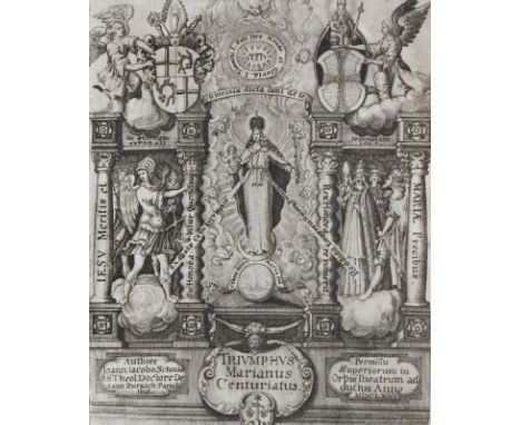 Sammlung: von 4 Schriften Theologie in lateinischer Sprache, 17.-18. Jh. 4°. Prgtbde. d. Zt. (3) u. Ldr. d. Zt.  ╔Enthält:╗ S