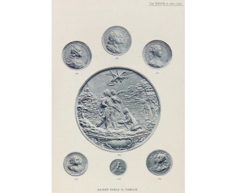 Domanig,K.: Porträtmedaillen des Erzhauses Österreich von Kaiser Friedrich III. bis Kaiser Franz II. Aus der Medaillensammlun